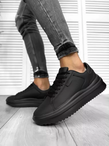 Adidasi barbati casual negri 069 N15-3